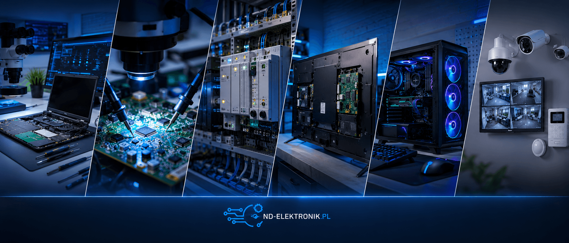 Usługi serwisu elektroniki ND-Elektronik - diagnostyka i naprawa urządzeń
